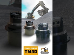 TM40 31N6-40011 محرك السفر Assy DH200-5/7 DH220-5 R210-7 EC210