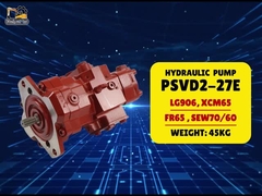 المضخة الهيدروليكية الحفار PSVD2-27E LG906 XCM65 FR65 SEW70 المضخة الرئيسية