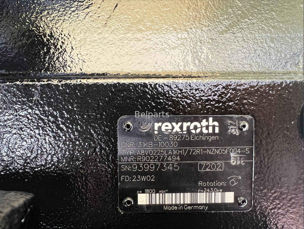 الحفرة الأصلية الجديدة R505LVS مضخة هيدروليكية A8V0225LA1KH1 لـ Rexroth R902277494 مضخة المكبس