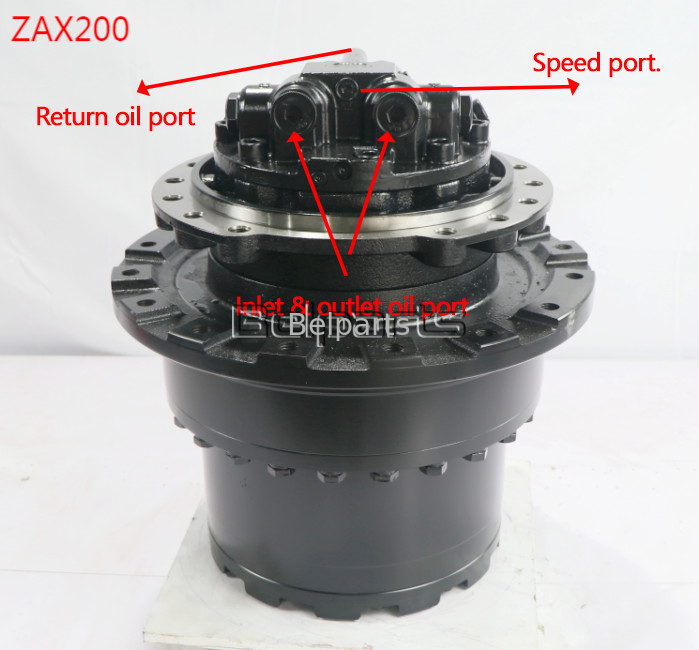 محرك الحفر السفر Assy ZX200 المحرك النهائي Assy 9168003 لشركة هيتاشي