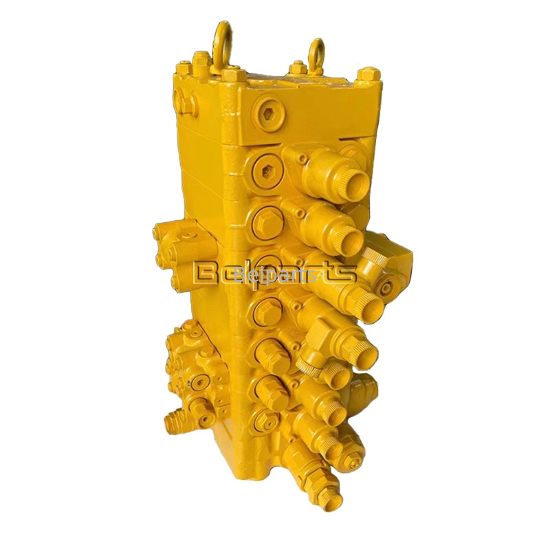 رقم الجزء PC120-6 صمام التحكم الرئيسي Assy صمام التحكم Assy لمادة Komatsu PC120-6 PC120-7 الصلب