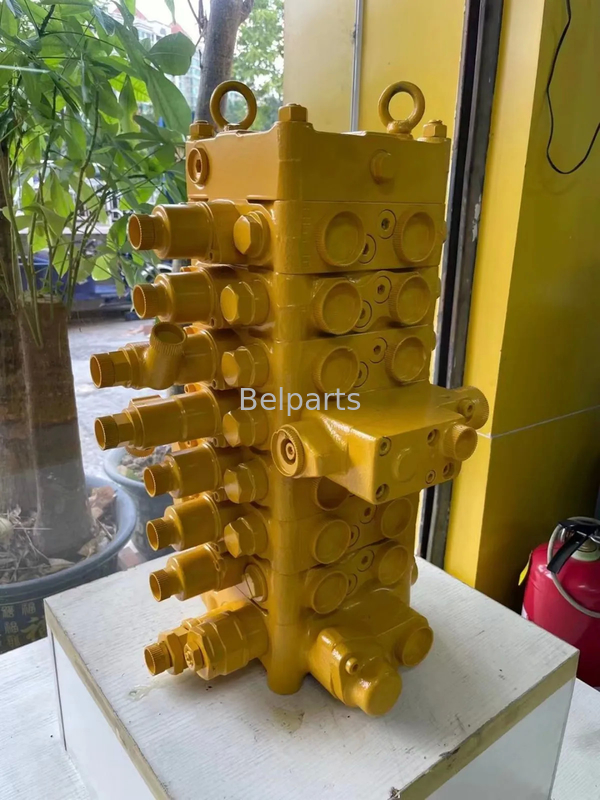 رقم الجزء PC120-6 صمام التحكم الرئيسي Assy صمام التحكم Assy لمادة Komatsu PC120-6 PC120-7 الصلب