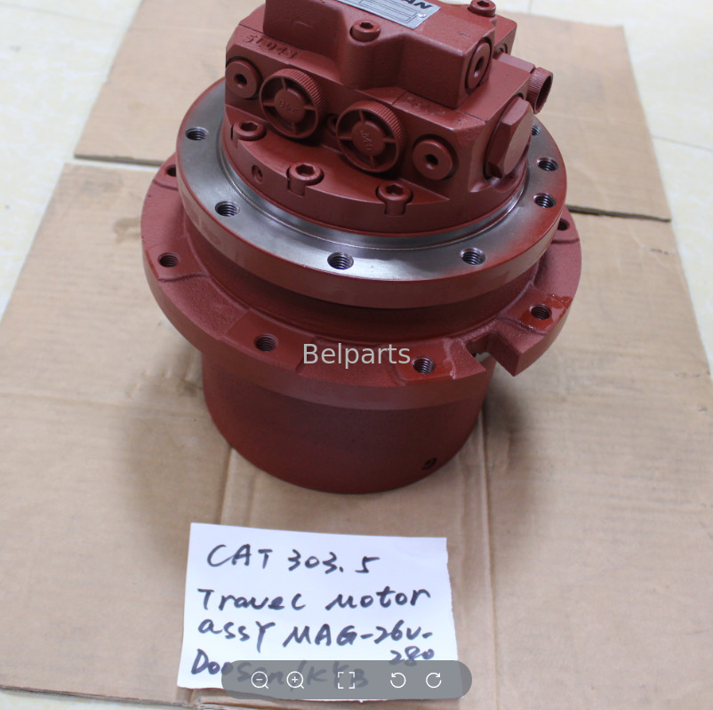 اسم جزء البناء علبة التروس النهائية للحفر E303.5 بواسطة KYB الأصلي MAG26VP MAG-26VP-280-3
