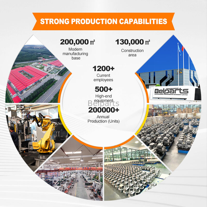 SH120A1 SH120A2 المضخة الهيدروليكية الرئيسية لـ Sumtiomo Excavator قطع الغيار مضخة المكبس المحوري OEM