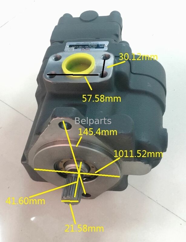 مضخة هيدروليكية لقطع غيار حفارات هيتاشي الصغيرة ZX27U-2 ZX27U-3 ZX29U-3 ZX30UR-2 ZX30UR-3 4642385 4642386 PVD-1B-32P-11G5 Nachi مضخة رئيسية مكبسية