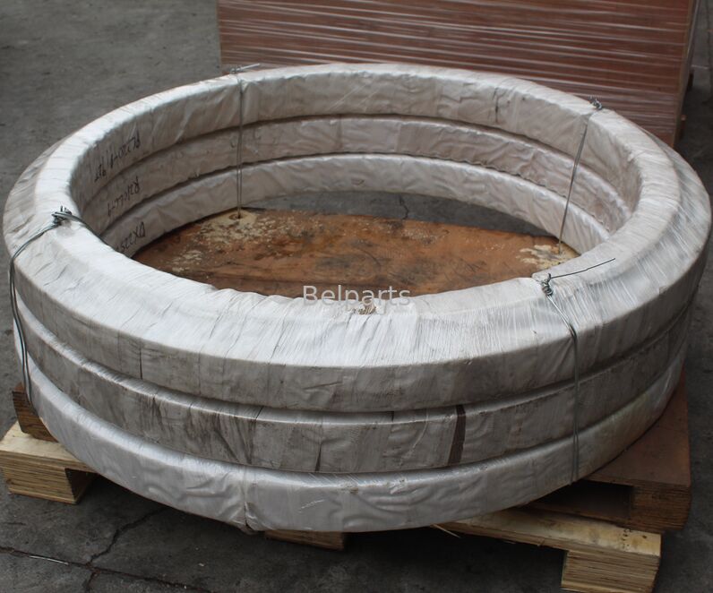 PC200-7 PC200-6 محمل الموجات للجزء الغيري من الحفارة كوماتسو 207-25-61100 6D102 حلقة الموجات الدائرية الموجة