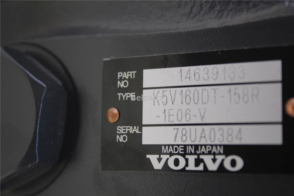 EC300D EC350D EC300DL مضخة هيدروليكية لأجزاء احتياطية حفار فولفو 14639133 مضخة البستون الرئيسية K5V160DT-158R-1E06-V