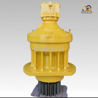 المحرك المتحرك لـ PC2000-8 Komatsu Excavator Part 706-7К-01180 706-7K-01120 محرك الزحام الدواري مع جهاز علبة التروس