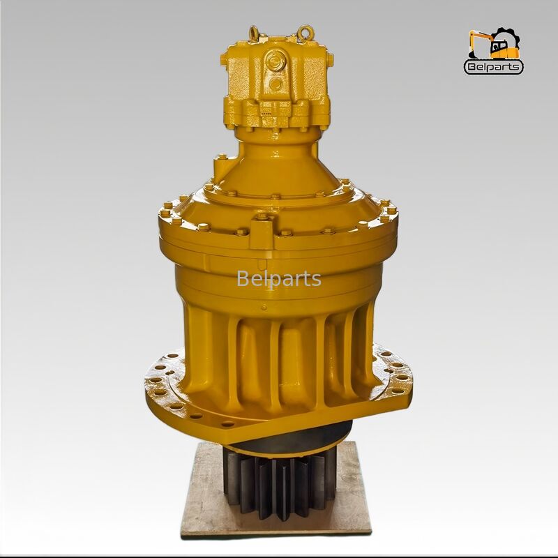 المحرك المتحرك لـ PC2000-8 Komatsu Excavator Part 706-7К-01180 706-7K-01120 محرك الزحام الدواري مع جهاز علبة التروس