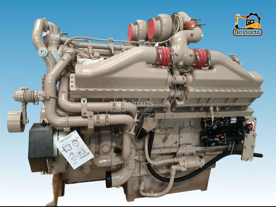 مجموعة محركات الديزل CUMMINSS SDA12V159E-2 لـ KOMATSU PC3000-6 الحفرة الأصلية
