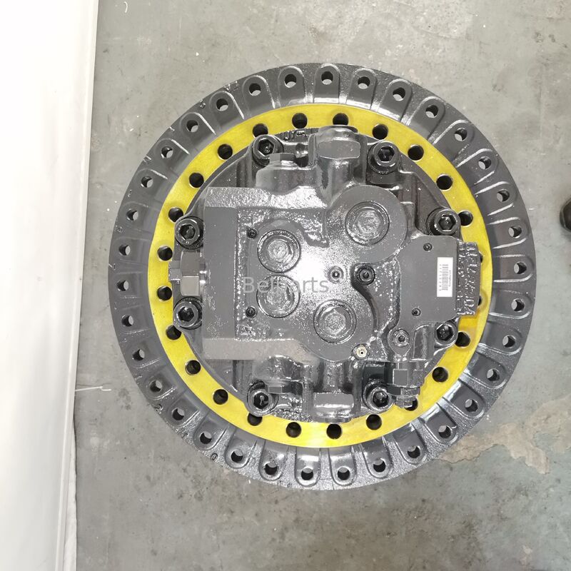 محرك نهائي للحفارات PC600-7 PC600LC-7 PC600-8 PC600LC-8 PC600-8R KOMATSU قطع غيار 21M-27-00041 706-8L-01010 706-88-02100 محرك هيدروليكي للسفر