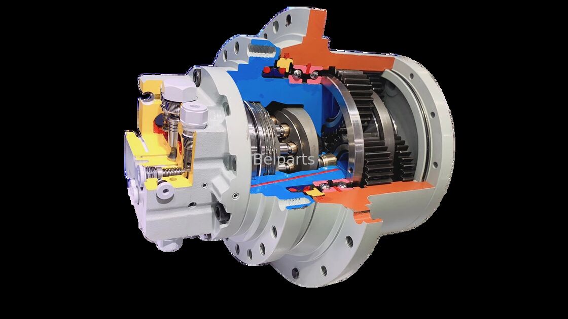 محرك نهائي للحفارات PC650-1 من كومـاتسو قطع غيار 209-27-00043 209-27-00042 209-27-00041 209-27-00040 محرك هيدروليكي للسفر مخفض