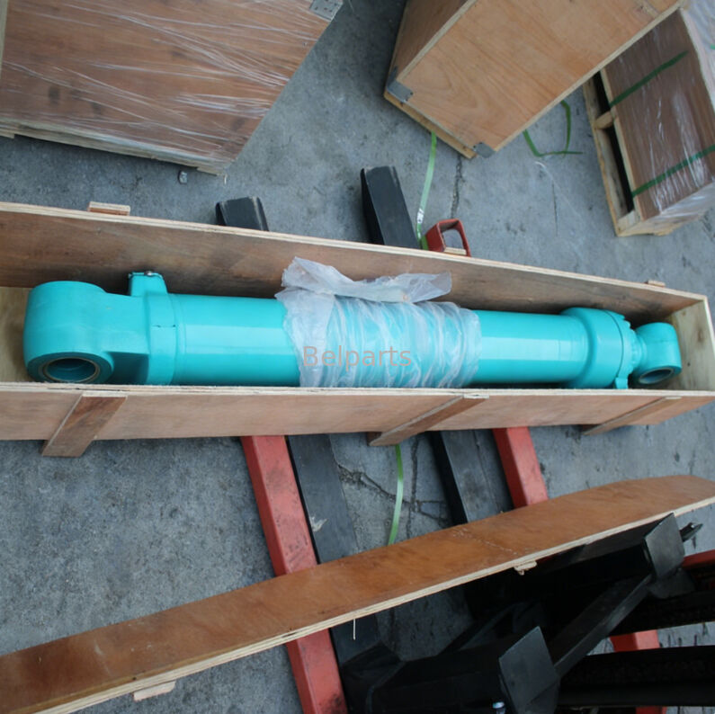 أسطوانة دلو هيدروليكية SK200-8 لقطع غيار حفارات كوبيلكو YN01V00175F2 YN01V00153F2 ما بعد البيع بجودة عالية