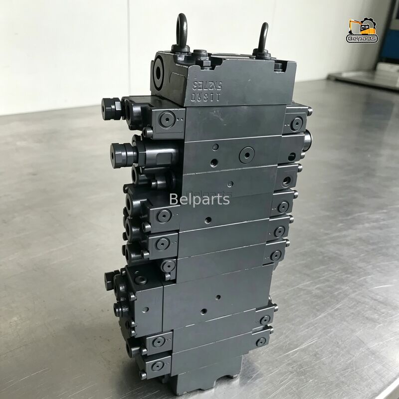 PC55MR-3 صمام التحكم الهيدروليكي 723-18-18200 723-18-18201 723-18-18202 للأجزاء الأصلية لحفارة KOMATSU