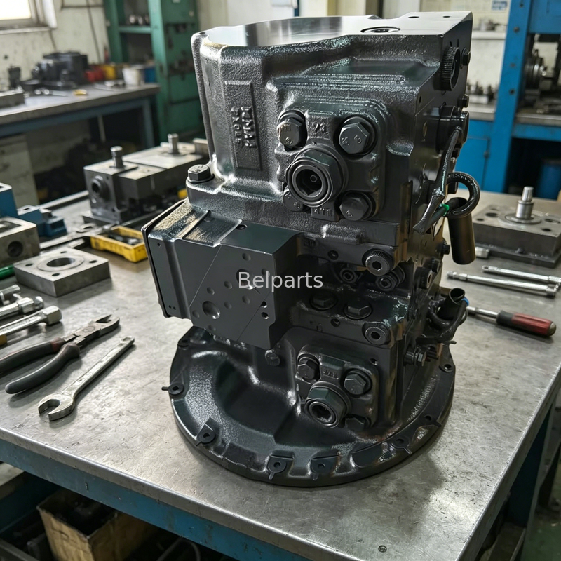KOMATSU PC210LC-10 PC210LC-10MO المضخة الهيدروليكية الرئيسية 708-2G-00320 المضخات الأصلية تناسب جزء حفارة 21 طن