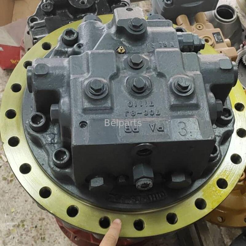 706-8J-01030 محرك السفر لكوماتسو PC400-7 PC450-7 PC400LC-8 PC400-8 PC450-8 PC450LC-8 PC450LCHD-8 PC490LC-10 PC490-10 PC350HD-8 PC350LL-7E0 المسار المحرك فقط أجزاء حفارة