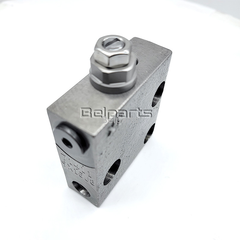 PC200-6 PC200-7 قطع غيار حفارة ذاتي تخفيض الضغط صمام Assy 723-40-70100 723-90-61400