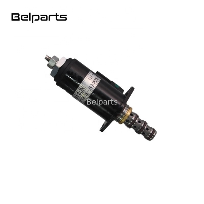 حفارة SK200-6 SK200-8 SK200-6E SK230-6E قطع غيار كهربائية YN35V00018F2 YN35V00041F1 الملف اللولبي للمضخة الهيدروليكية