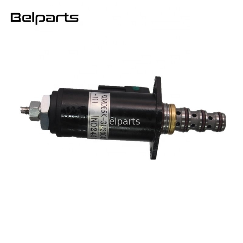حفارة SK200-6 SK200-8 SK200-6E SK230-6E قطع غيار كهربائية YN35V00018F2 YN35V00041F1 الملف اللولبي للمضخة الهيدروليكية