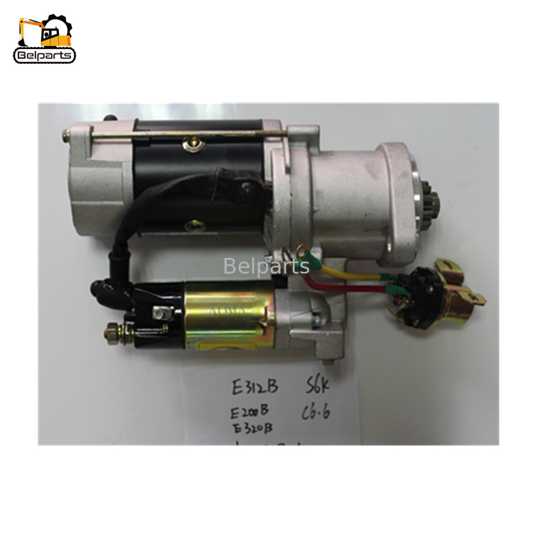 S6K S4K Excavator Start Motor E312B E200B E320B بدء تشغيل المحرك لمجال الآلات