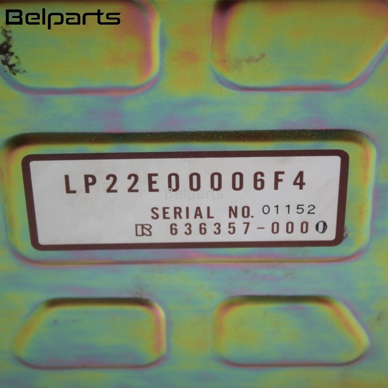 حفارة مجرفة حفارات صغيرة SK120-2 وحدة تحكم حفارة ECU LP22E00004F2 لوحة الكمبيوتر
