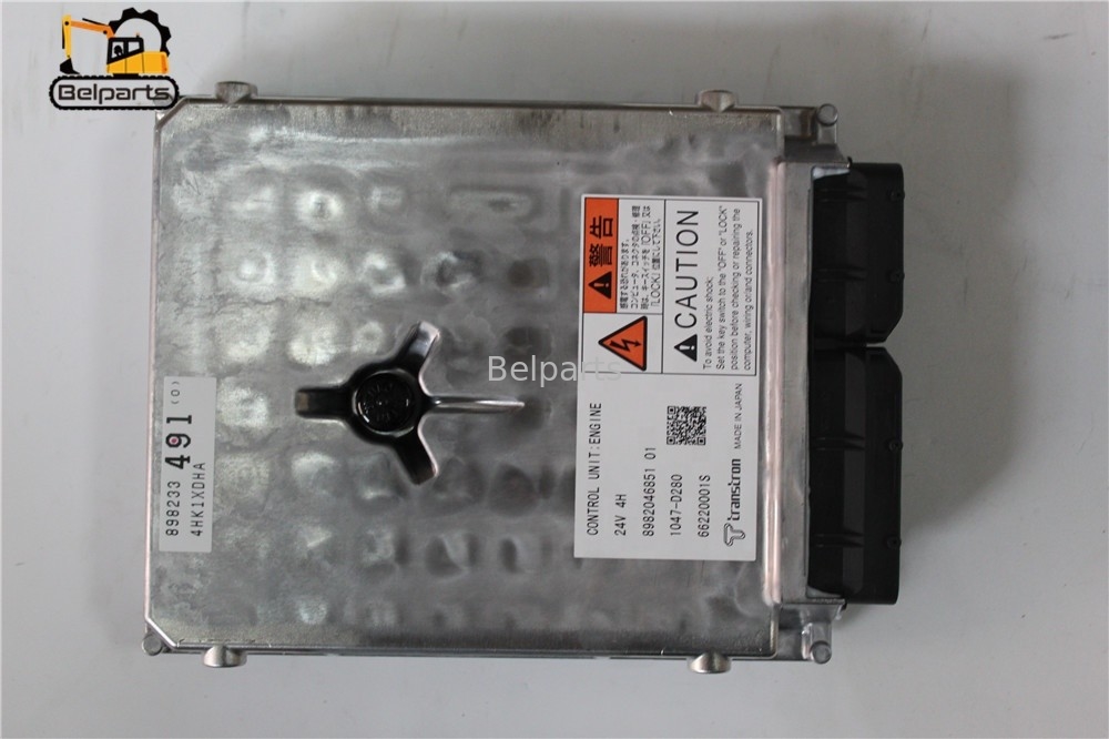 Belparts Excavator Engine لوحة تحكم الكمبيوتر ECU ZX240-3 190DW 220DW 225DLC 4HK1 8-98233491-0 8982334910 تحكم