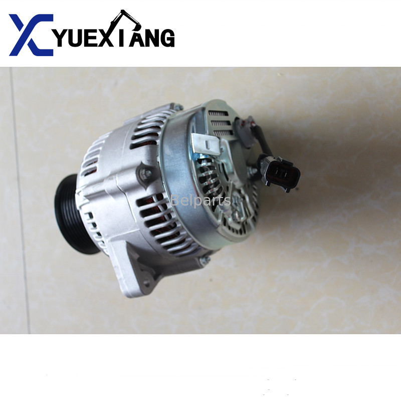 Belparts Excavator Alternator PC200-7 PC200-8 PC200-6 مولد 600-861-3420 600-821-6130 101211-7960 المحرك 6D107