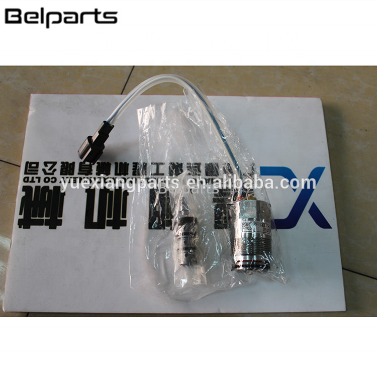قطع غيار حفارة Belparts EX450-5 K3V180 4368974 KDRDE5K-10 40C50-T منظم صمام الملف اللولبي