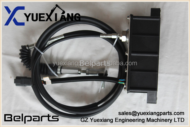 Belparts Excavator Control Actuator Cable Accelerator محافظ R210-7 R110-7 R150-7 R220-7 21EN-32260 21EN-32300