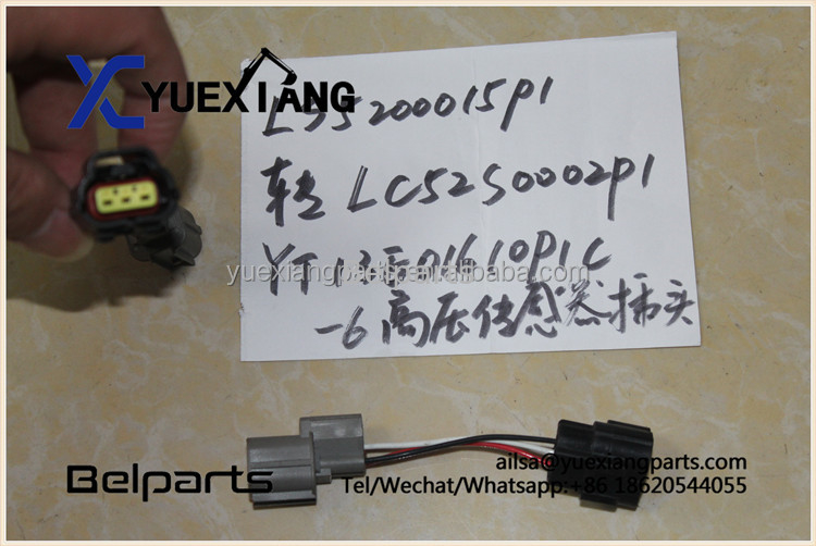 قطع غيار حفارة Belparts LS5200015P1 LC52S0002P1 مستشعر الضغط العالي YT13E01610P1C-6