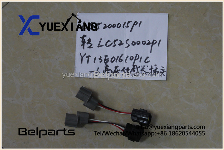 قطع غيار حفارة Belparts LS5200015P1 LC52S0002P1 مستشعر الضغط العالي YT13E01610P1C-6