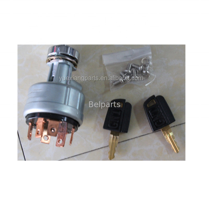 Belparts Excavator 307308C 312320320C Electric 6 Lines Switch Group بدء التشغيل الحراري E320B E320C 7Y-3918 Ignition Starter
