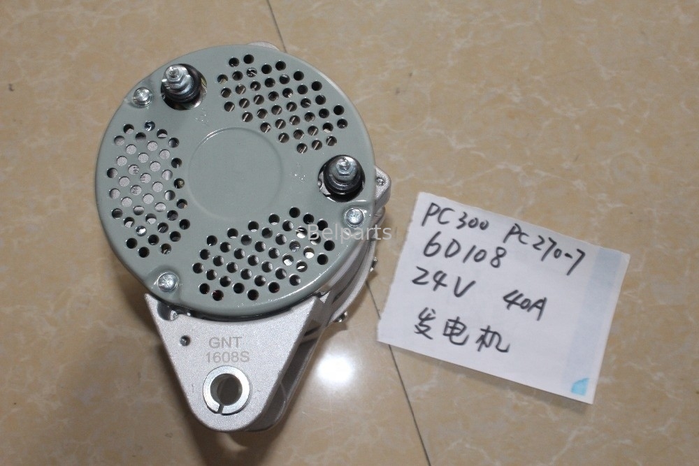 أجزاء حفارة Belparts PC300-6 PC270-7 PC300-5 PC300-7 محرك المولد 6D108 600-821-6160 0-33000-6511 مولد