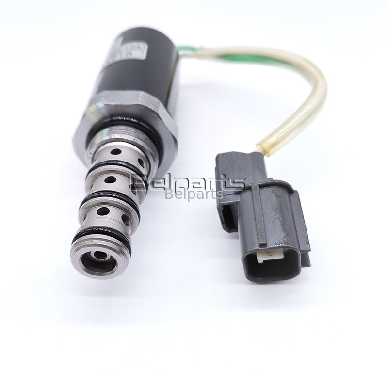 أجزاء حفارة هيدروليكية صغيرة SK200-5 12A-101 12A-111 G24D12 G24Y12 صمام الملف اللولبي للمضخة الرئيسية