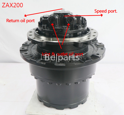 محرك الحفر السفر Assy ZX200 المحرك النهائي Assy 9168003 لشركة هيتاشي