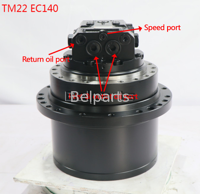 TM22VC GM22VC EC140 المحرك النهائي PC135 PC150 DH135 SK130 SK140-8 لأجزاء الحفار